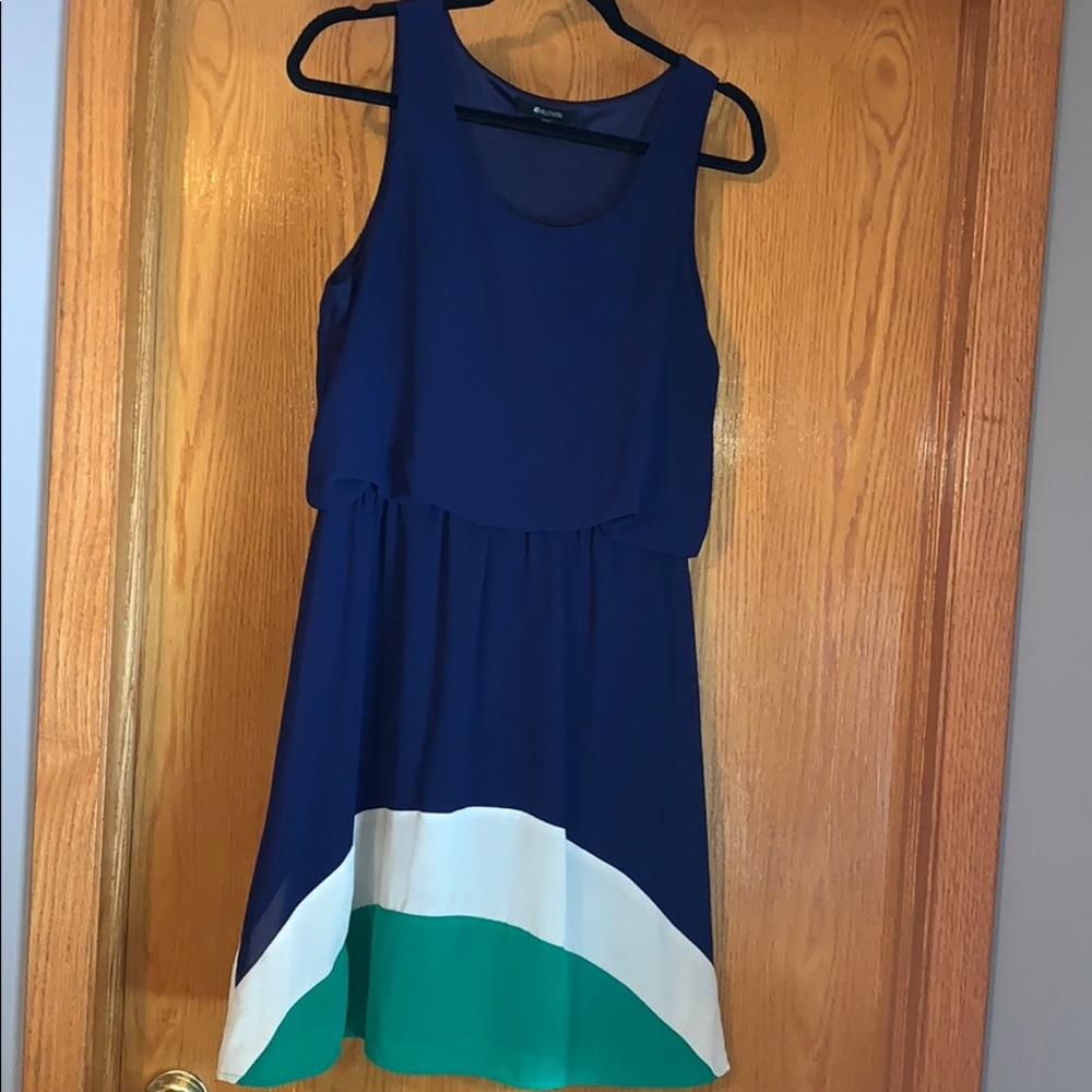 41 Hawthorn Dress - Sleeveless- Color block
